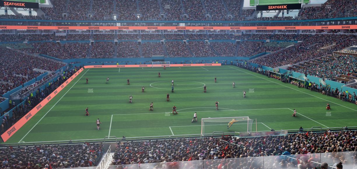 Hard Rock Stadium - Section Suite 205 B Seat View