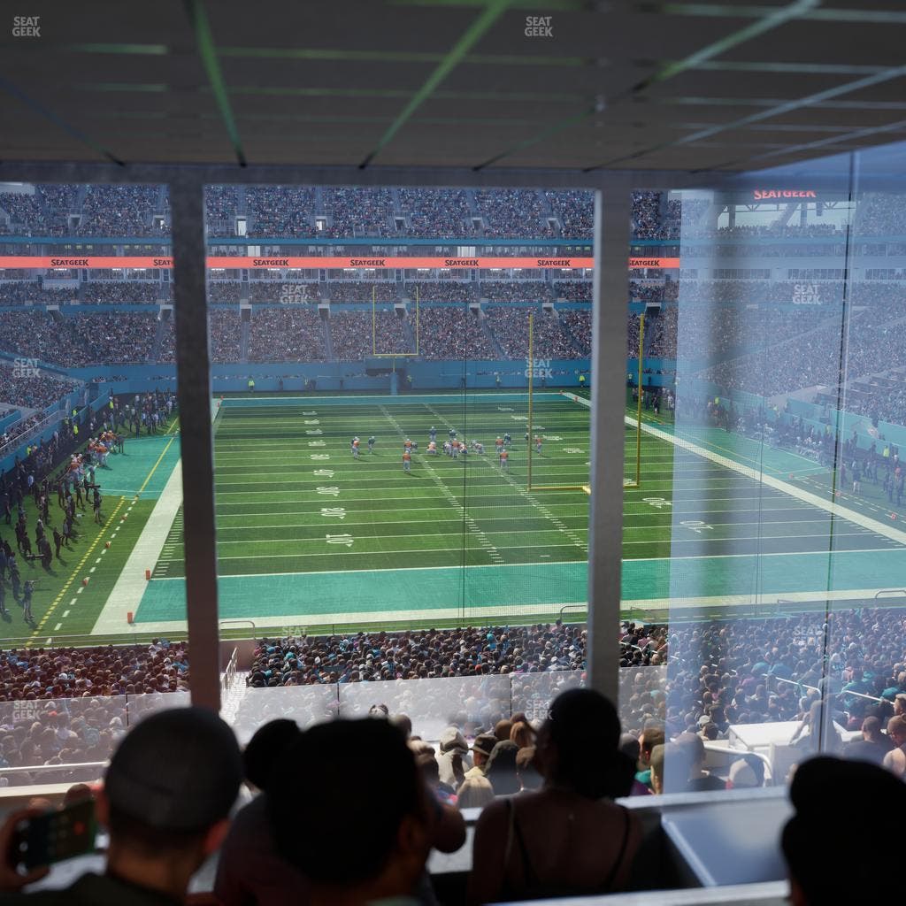 Hard Rock Stadium - Section Suite 205 B Seat View
