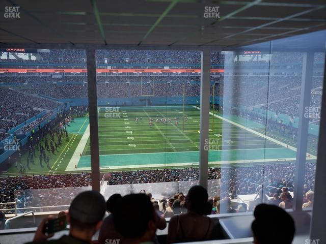Hard Rock Stadium - Section Suite 205 B Seat View