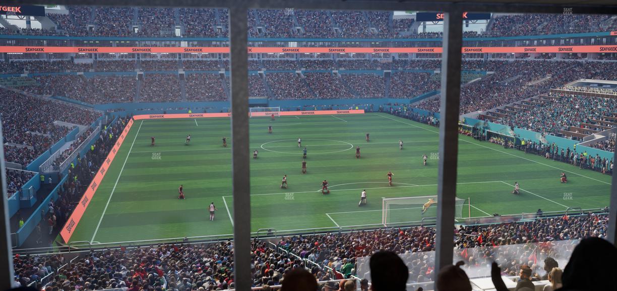 Hard Rock Stadium - Section Suite 206 A Seat View