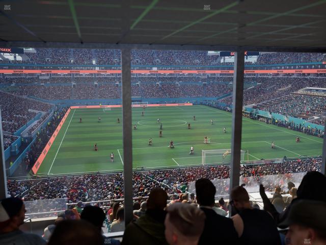 Hard Rock Stadium - Section Suite 206 A Seat View Hard Rock Stadium - Section Suite 206 A Seat View