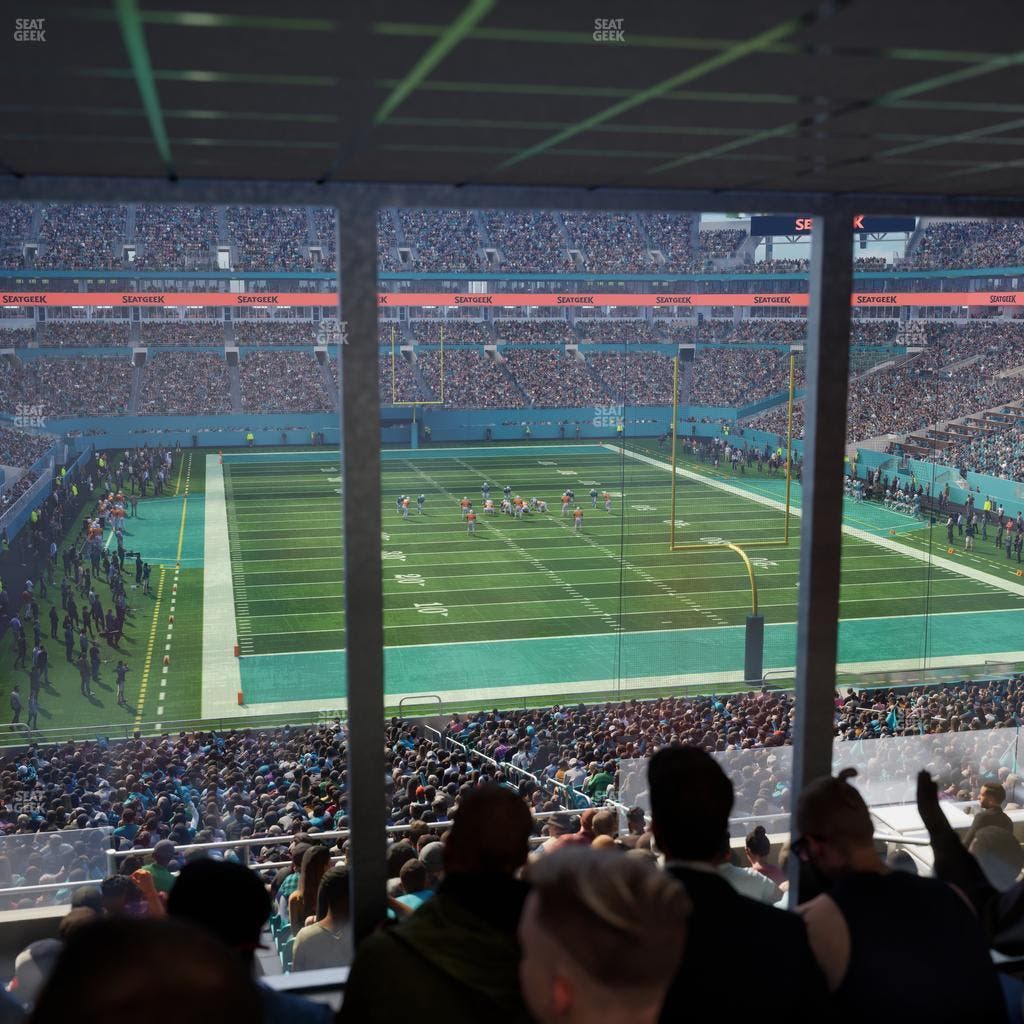 Hard Rock Stadium - Section Suite 206 A Seat View