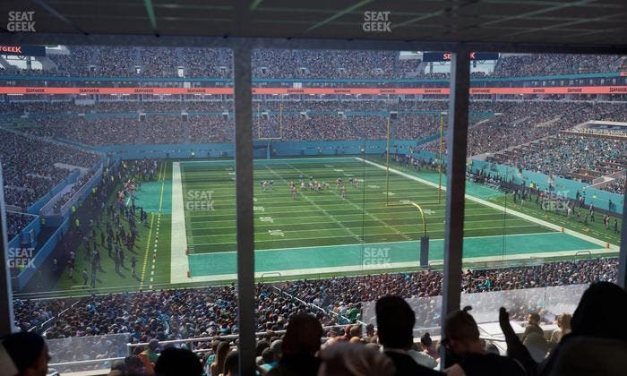 Hard Rock Stadium - Section Suite 206 A Seat View