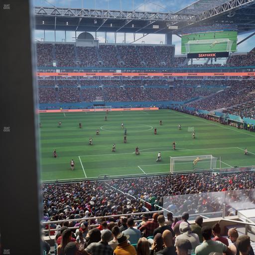 Hard Rock Stadium - Section Suite 206 A Seat View