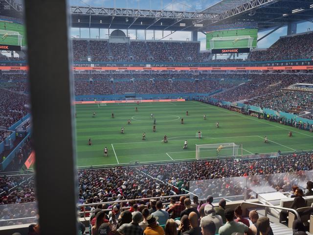 Hard Rock Stadium - Section Suite 206 A Seat View