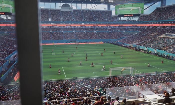 Hard Rock Stadium - Section Suite 206 A Seat View