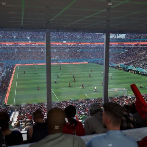 Hard Rock Stadium - Section Suite 206 B Seat View