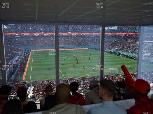 Hard Rock Stadium - Section Suite 206 B Seat View