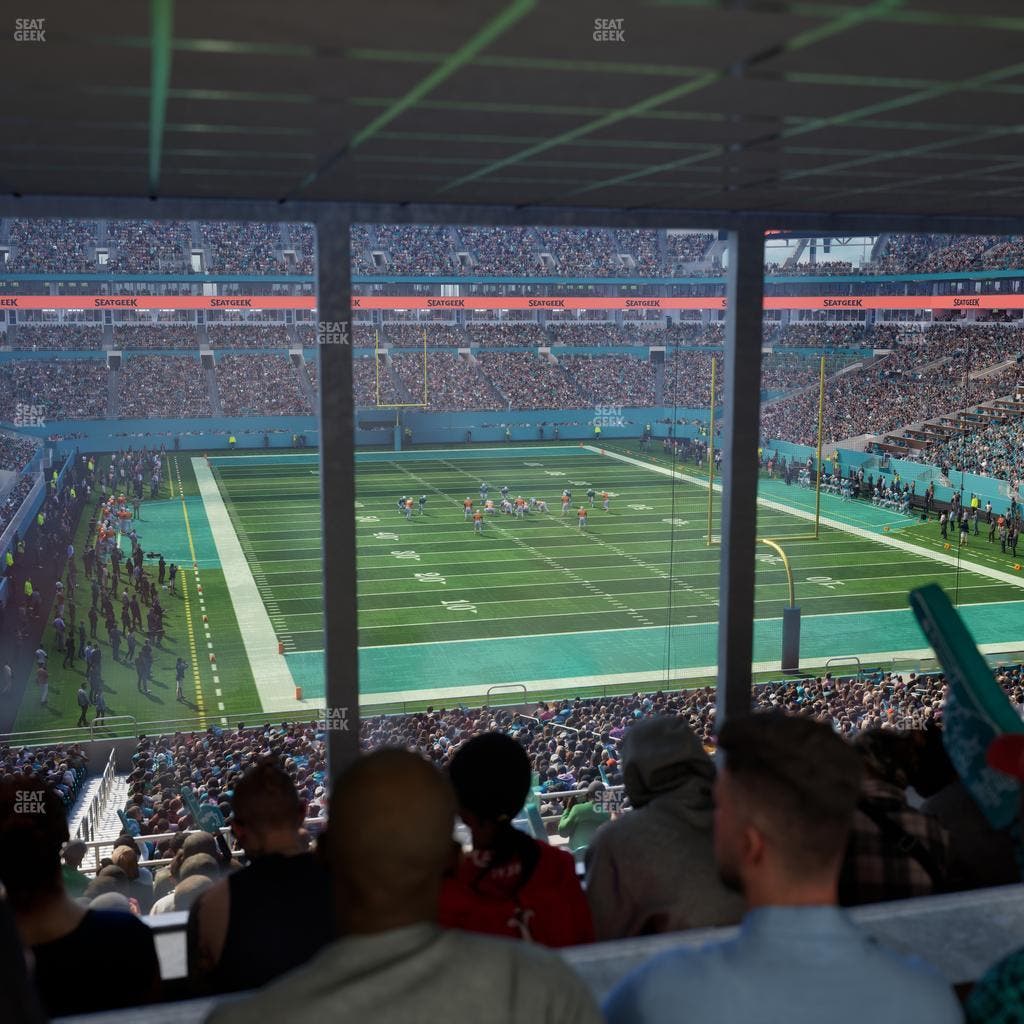 Hard Rock Stadium - Section Suite 206 B Seat View