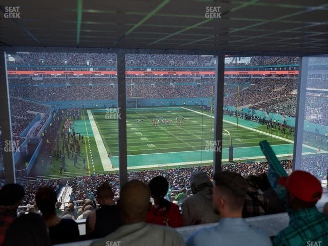 Hard Rock Stadium - Section Suite 206 B Seat View