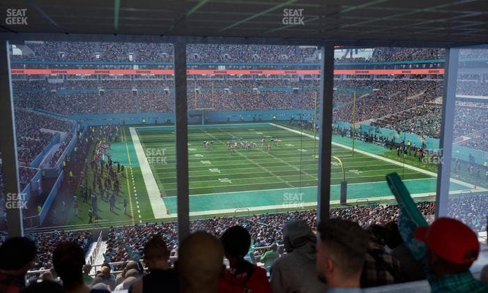 Hard Rock Stadium - Section Suite 206 B Seat View