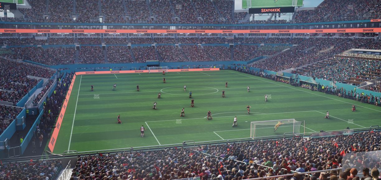 Hard Rock Stadium - Section Suite 206 B Seat View