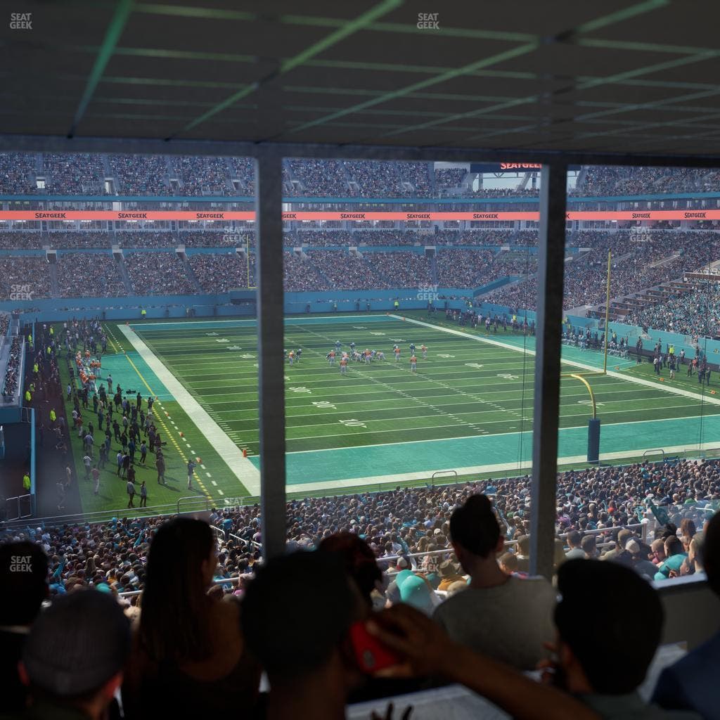 Hard Rock Stadium - Section Suite 207 A Seat View