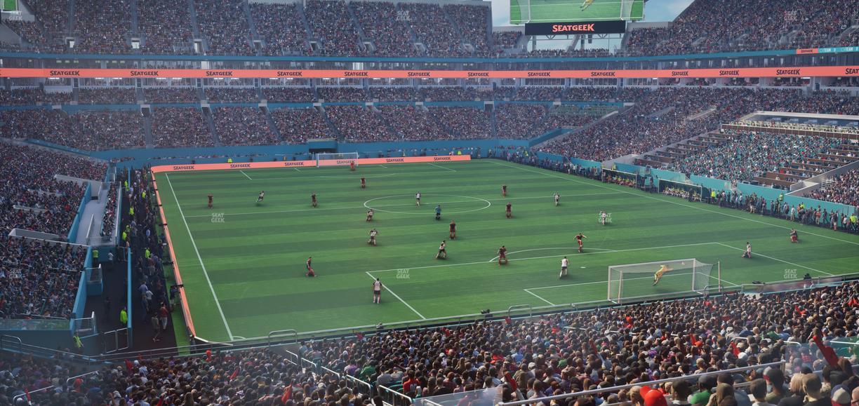 Hard Rock Stadium - Section Suite 207 A Seat View