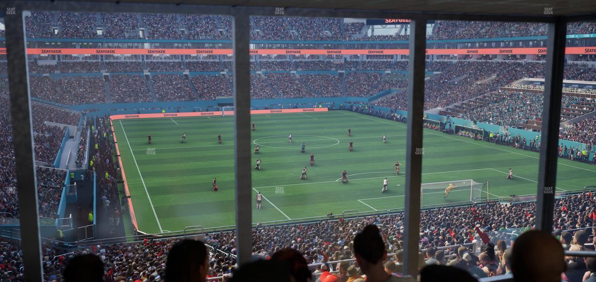 Hard Rock Stadium - Section Suite 207 A Seat View