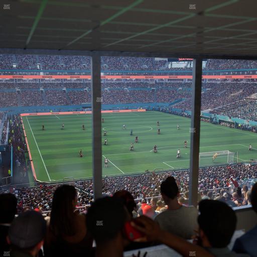 Hard Rock Stadium - Section Suite 207 A Seat View