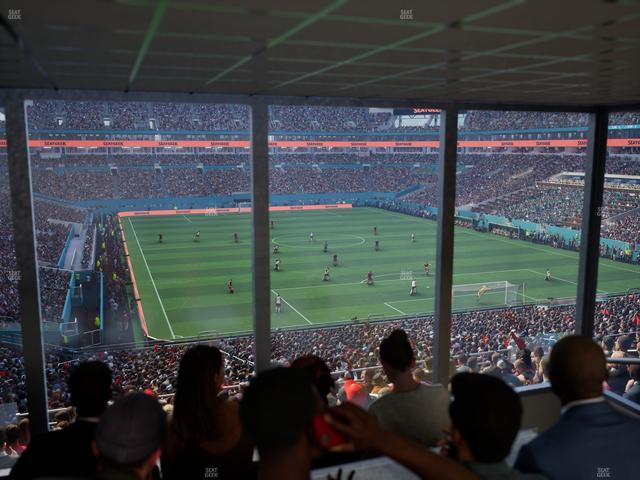 Hard Rock Stadium - Section Suite 207 A Seat View Hard Rock Stadium - Section Suite 207 A Seat View