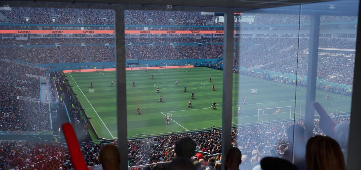 Hard Rock Stadium - Section Suite 207 B Seat View