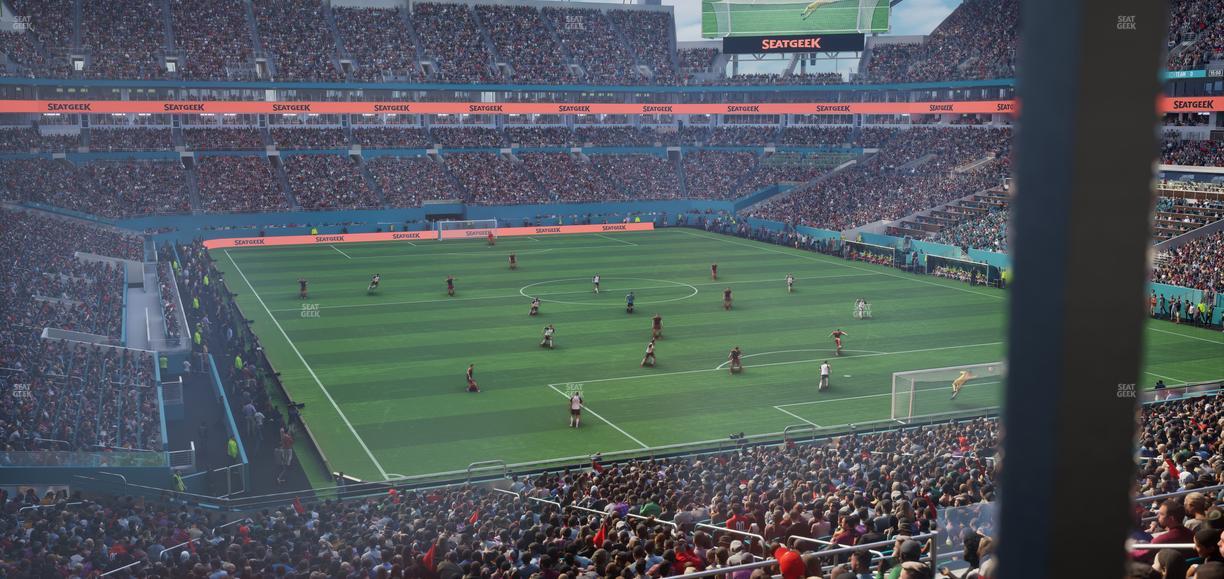 Hard Rock Stadium - Section Suite 207 B Seat View