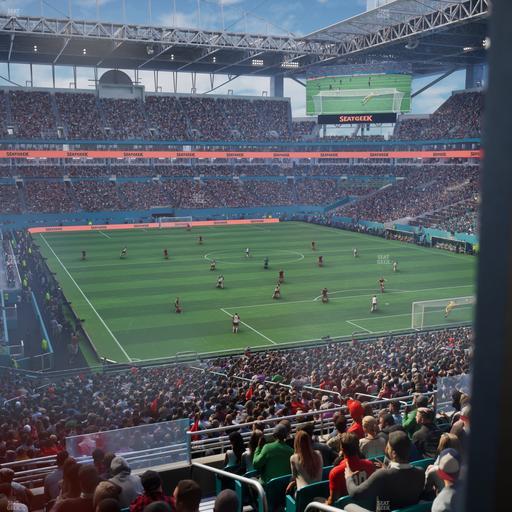 Hard Rock Stadium - Section Suite 207 B Seat View