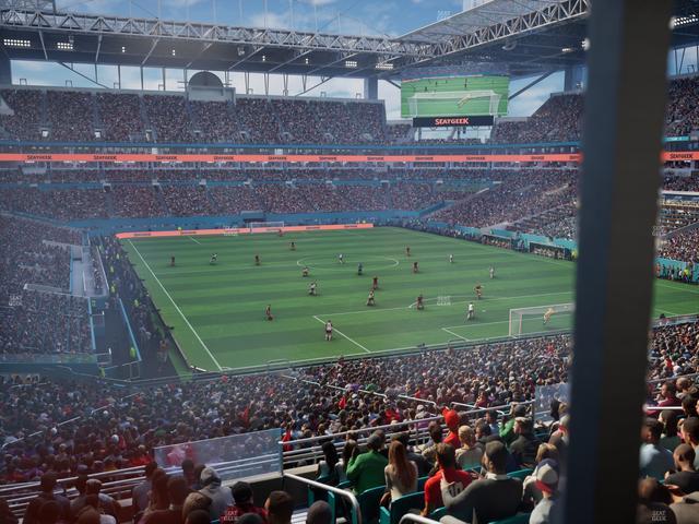 Hard Rock Stadium - Section Suite 207 B Seat View