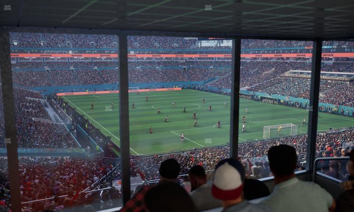 Hard Rock Stadium - Section Suite 208 A Seat View