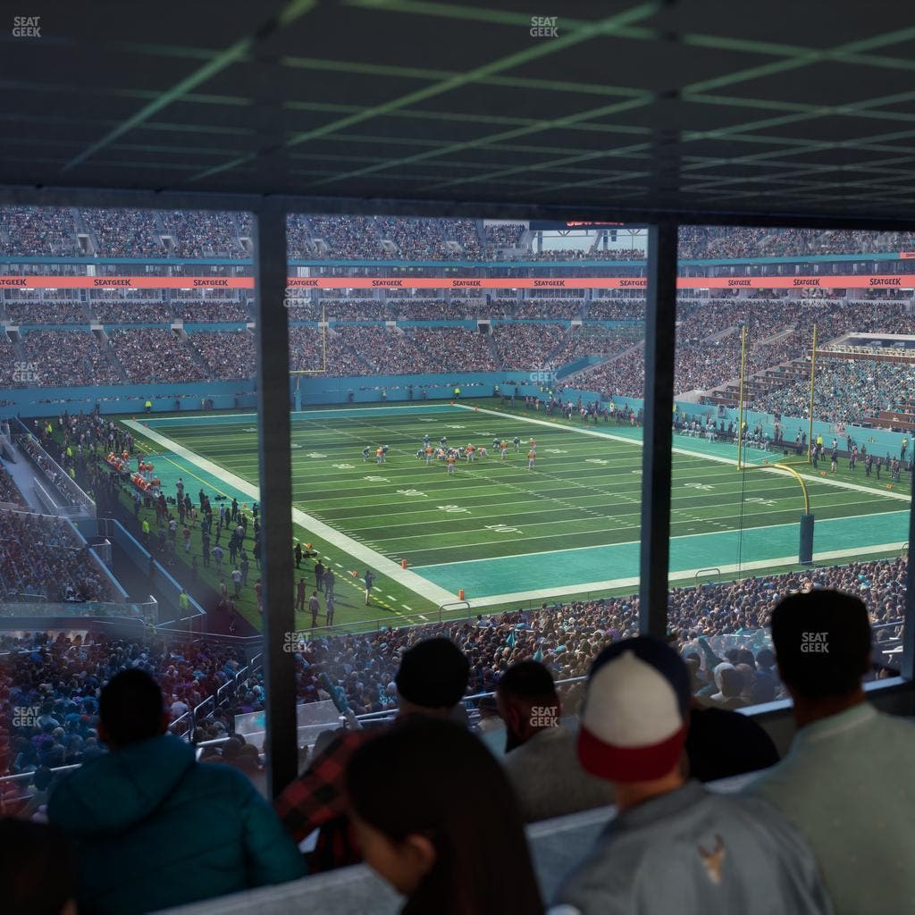 Hard Rock Stadium - Section Suite 208 A Seat View
