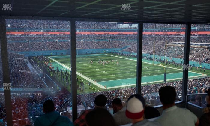 Hard Rock Stadium - Section Suite 208 A Seat View