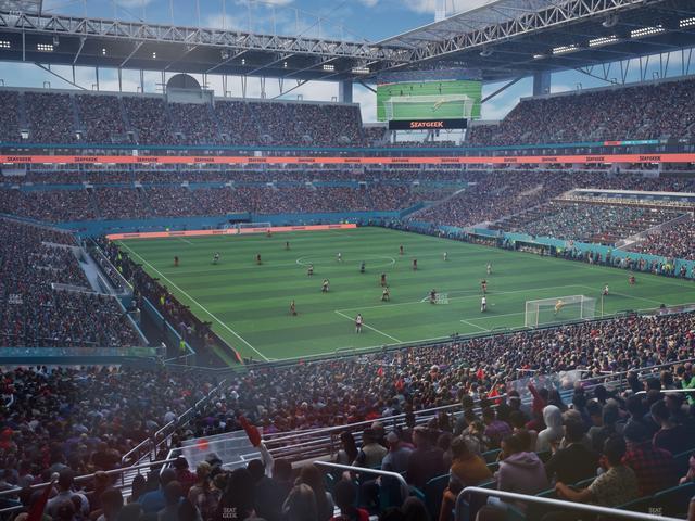 Hard Rock Stadium - Section Suite 208 A Seat View