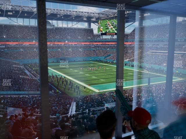 Hard Rock Stadium - Section Suite 208 B Seat View