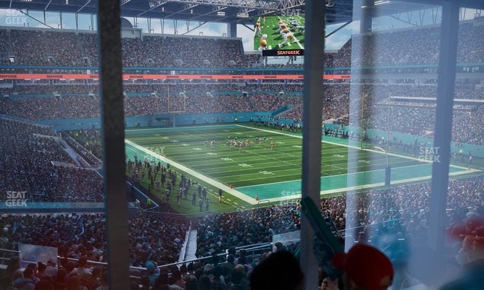 Hard Rock Stadium - Section Suite 208 B Seat View
