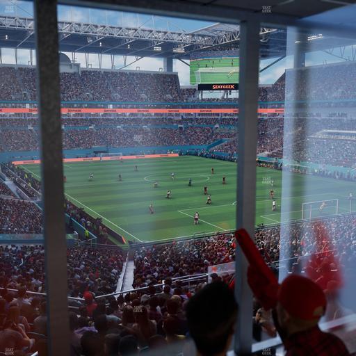 Hard Rock Stadium - Section Suite 208 B Seat View