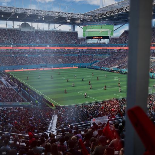 Hard Rock Stadium - Section Suite 208 B Seat View