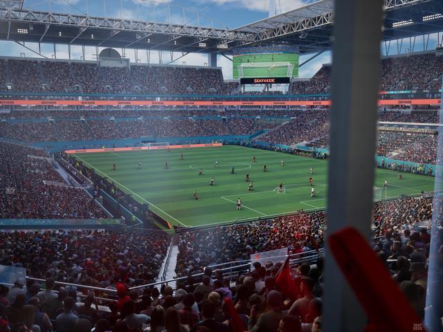 Hard Rock Stadium - Section Suite 208 B Seat View