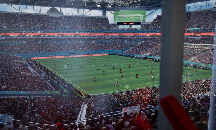 Hard Rock Stadium - Section Suite 208 B Seat View