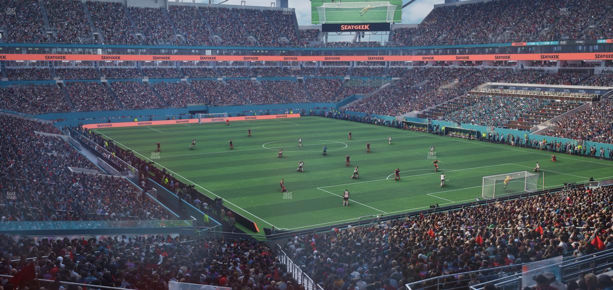 Hard Rock Stadium - Section Suite 209 A Seat View