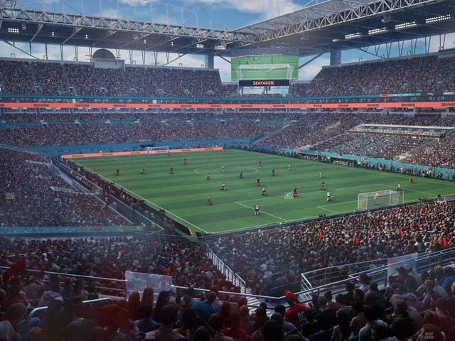 Hard Rock Stadium - Section Suite 209 A Seat View