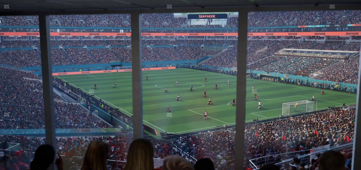 Hard Rock Stadium - Section Suite 209 A Seat View