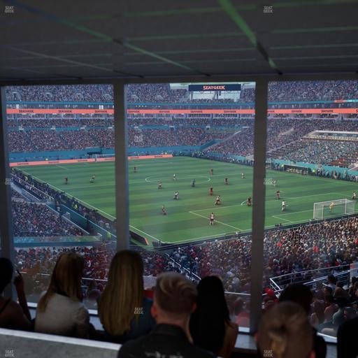 Hard Rock Stadium - Section Suite 209 A Seat View
