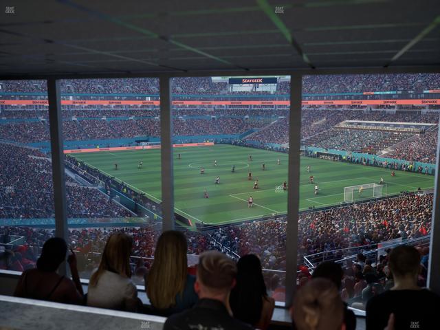 Hard Rock Stadium - Section Suite 209 A Seat View Hard Rock Stadium - Section Suite 209 A Seat View