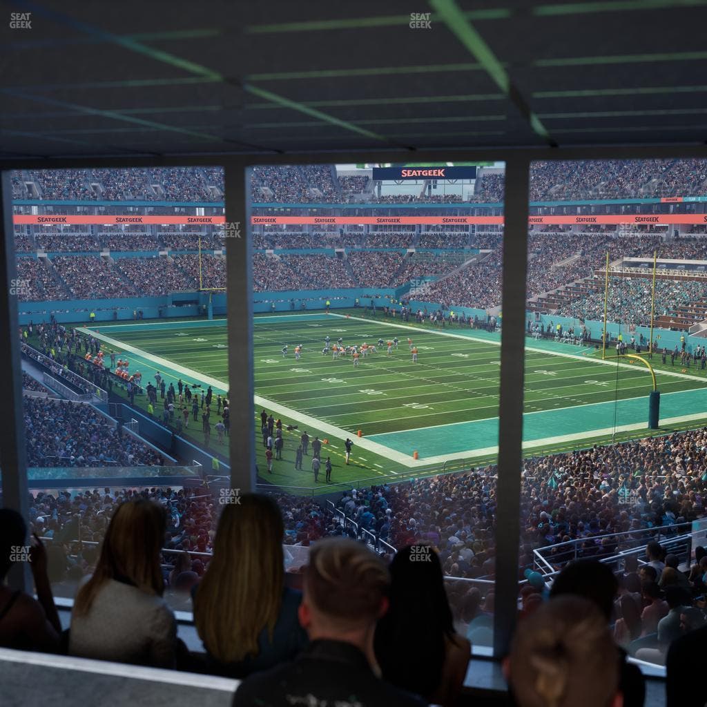 Hard Rock Stadium - Section Suite 209 A Seat View