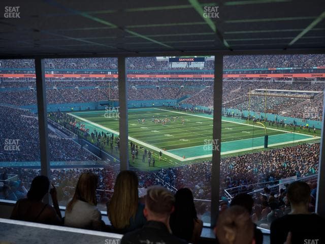 Hard Rock Stadium - Section Suite 209 A Seat View