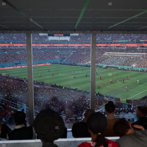 Hard Rock Stadium - Section Suite 212 A Seat View