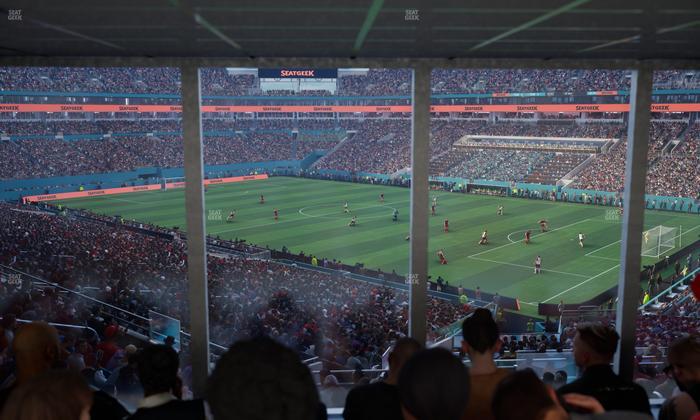 Hard Rock Stadium - Section Suite 212 A Seat View