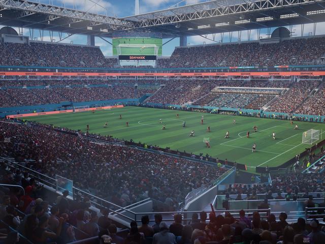 Hard Rock Stadium - Section Suite 212 A Seat View