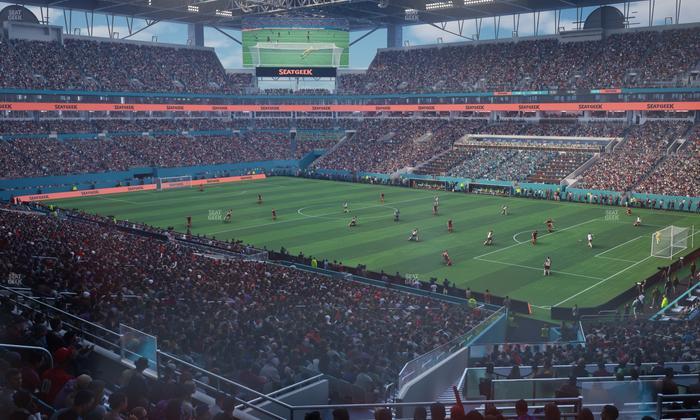 Hard Rock Stadium - Section Suite 212 A Seat View