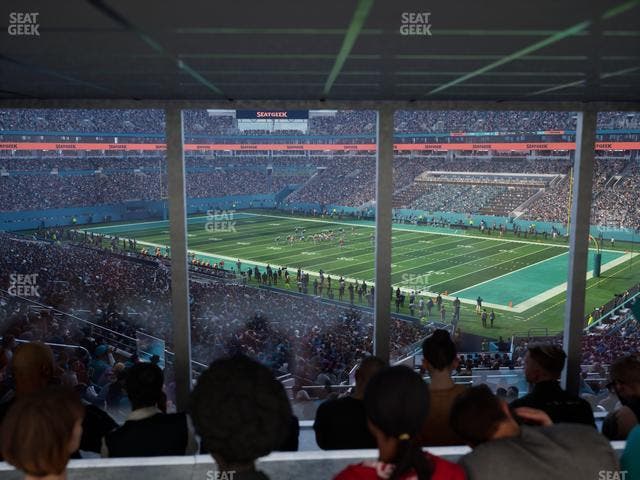 Hard Rock Stadium - Section Suite 212 A Seat View