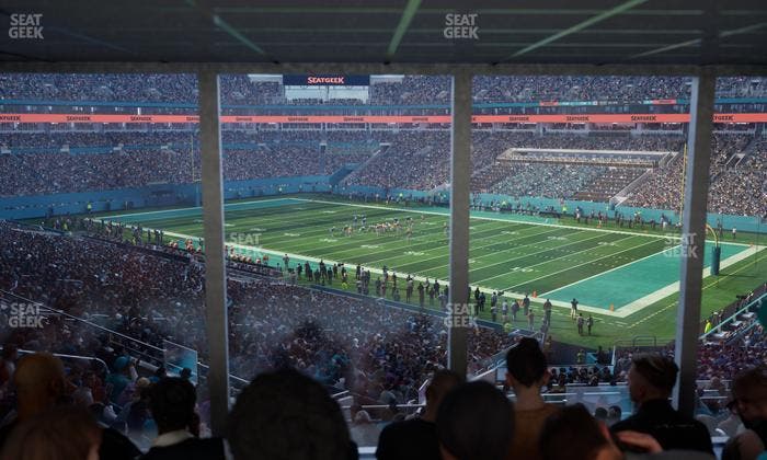 Hard Rock Stadium - Section Suite 212 A Seat View