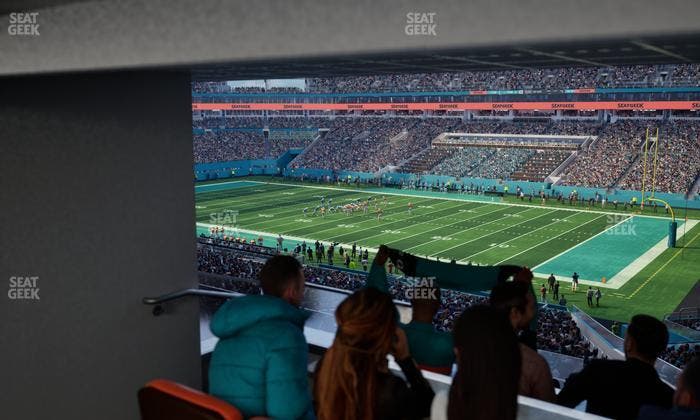 Hard Rock Stadium - Section Suite 213 A Seat View