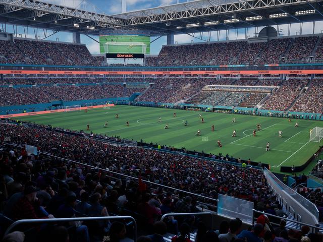 Hard Rock Stadium - Section Suite 213 A Seat View